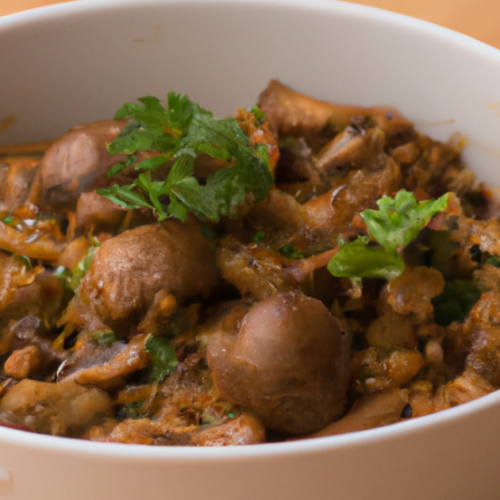 pala chhatu curry - paddy straw mushroom odisha recipe - Fresh Trove