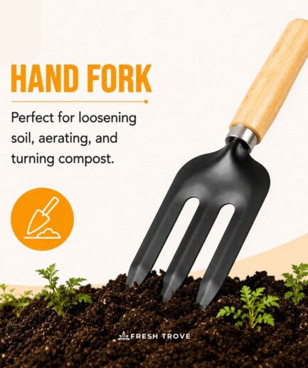 Fresh Trove 4-Piece Garden Tool Set for Gardening