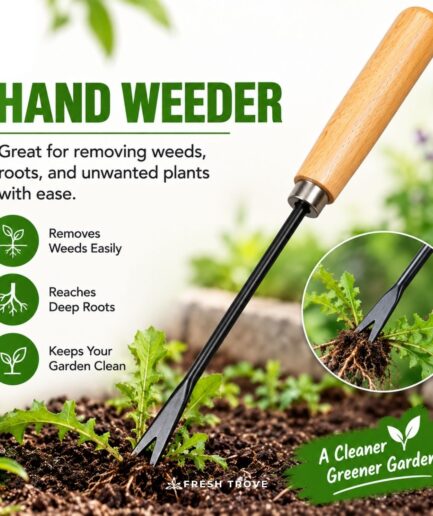 Fresh Trove 4-Piece Garden Tool Set for Gardening