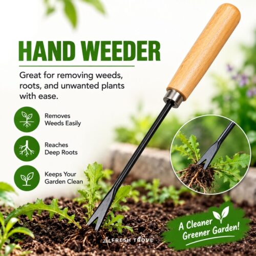 Fresh Trove 4-Piece Garden Tool Set for Gardening