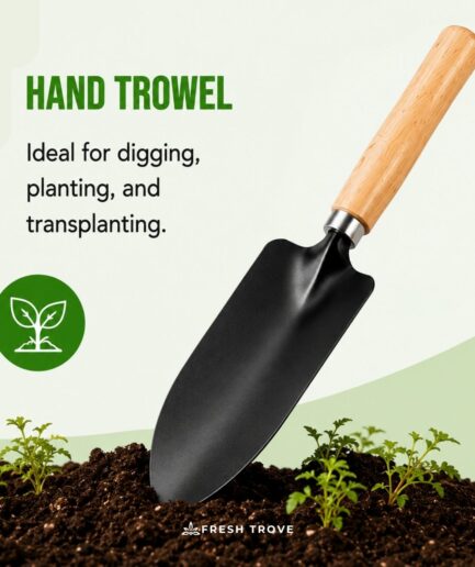 Fresh Trove 4-Piece Garden Tool Set for Gardening