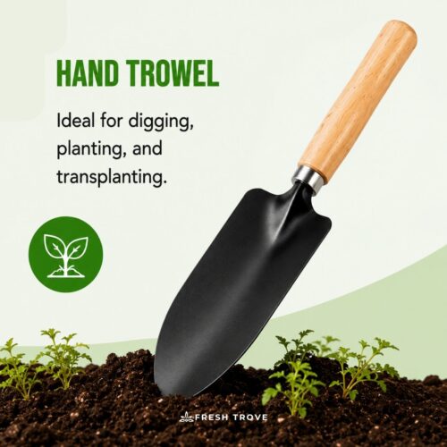 Fresh Trove 4-Piece Garden Tool Set for Gardening